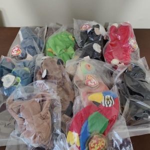 Lot of 10 Beanie Babies (3)